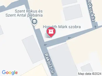 Horváth Márk tér Szigetvár a térképen