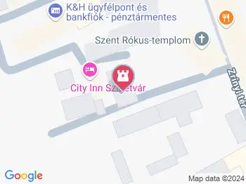 I és II. világháborús emlékművek Szigetvár a térképen