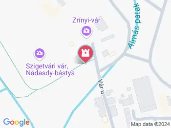 Molnár Imre sétány Szigetvár a térképen