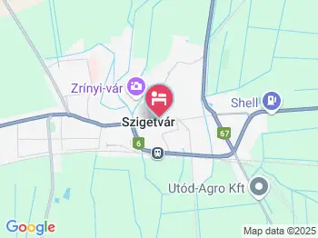 Vilmos Császár Apartman Szigetvár a térképen