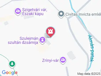 Zrínyi Miklós Múzeum Szigetvár a térképen