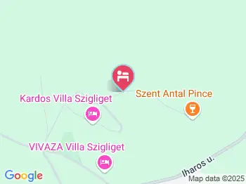 Antalhegyi MEDOSZ Vendégház Szigliget a térképen