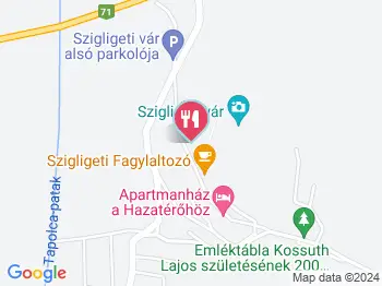 Costes Szigliget Szigliget a térképen