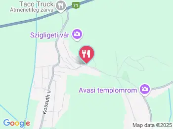 Esterházy Pince Szigliget a térképen