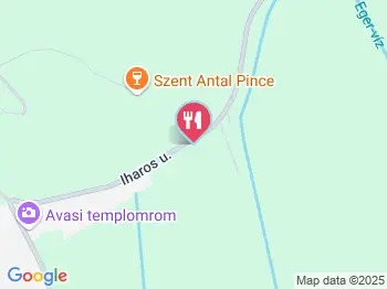 Güns Pince Szigliget a térképen