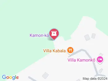 Kamon-kő Tanösvény Szigliget a térképen