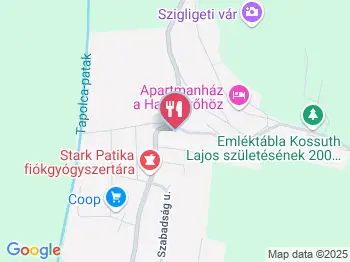 Kastély Kávéház Szigliget a térképen