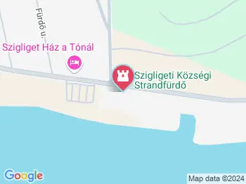 Községi strandfürdő, Szigliget Szigliget a térképen