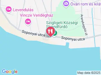 Lángosozó - Szigligeti Strand Szigliget a térképen