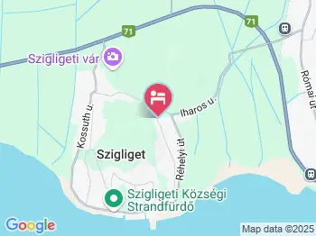 Lívia Nyaraló Szigliget a térképen