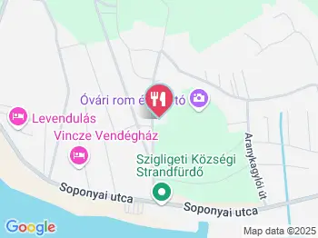 Nádas Borozó Szigliget a térképen