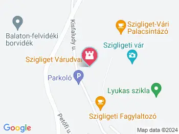 Szigliget Várudvar Szigliget a térképen