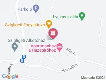 Szigligeti Galéria Szigliget a térképen