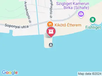 Szigligeti móló Szigliget a térképen