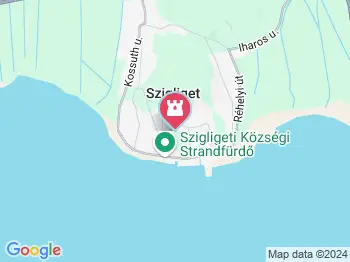 Szigligeti Óvár-kilátó Szigliget a térképen