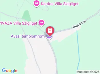 Wass Albert emlékhely Szigliget a térképen