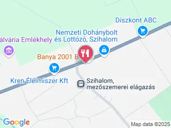 Mini Büfé Szihalom a térképen