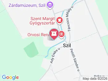 Szili Tájház Szil a térképen