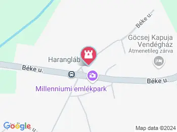 Harangláb Szilvágy a térképen