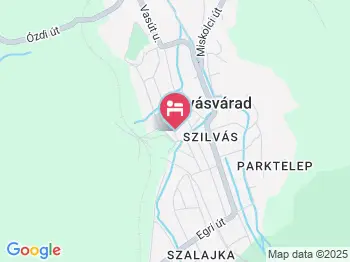 Bükkalja Apartmanház Szilvásvárad a térképen