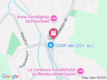 Harangláb Szilvásvárad a térképen