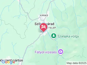Hegyi Panzió Szilvásvárad a térképen