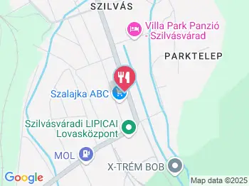 Ida Mama Falatozója Szilvásvárad a térképen