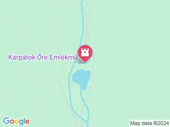 Kárpátok őre emlékhely Szilvásvárad a térképen