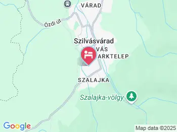 Liget Nyaralóház Szilvásvárad a térképen