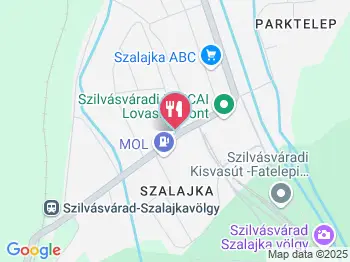 Molinari Kávézó Szilvásvárad a térképen