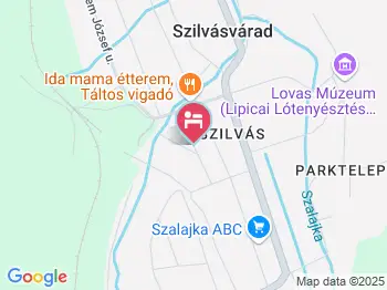 Napra-Forgó Vendégház Szilvásvárad a térképen