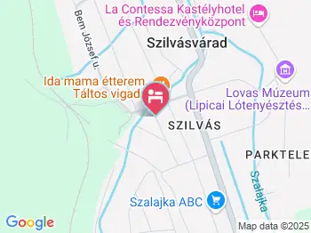 Nefelejcs Apartman Szilvásvárad a térképen