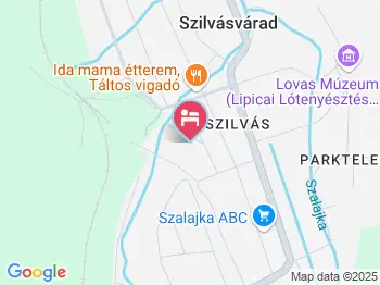Rózsa Apartman Szilvásvárad a térképen