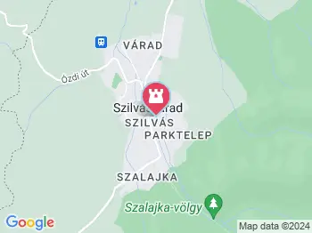 Sebes Pisztráng Teljesítménytúra Szilvásvárad a térképen