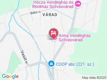 Sylvas Vendégház Szilvásvárad a térképen