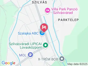 Táltos Vendégház Szilvásvárad a térképen