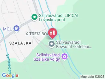 Villa Negra Vendégház étterme Szilvásvárad a térképen