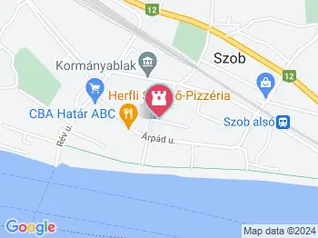 Árpád magyar fejedelem emlékére Szob a térképen