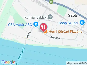 Nádas Falatozó & Bor Bár Szob a térképen