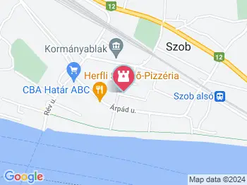 Szent László mellszobra Szob a térképen