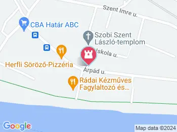 Szent László templom Szob a térképen