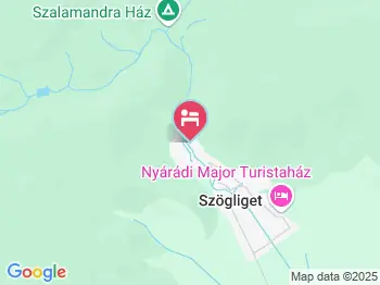 Ménesparti Vendégház Szögliget a térképen