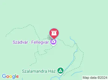 Szádvár - Fellegvár Szögliget a térképen