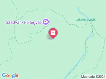 Szádvár tanösvény Szögliget a térképen