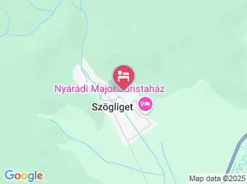 Szádvár Vendégház Szögliget a térképen