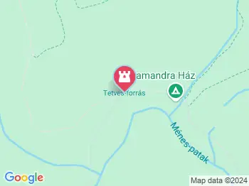 Tetves-forrás Szögliget a térképen