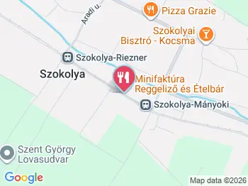 Minifaktúra Reggeliző és Ételbár Szokolya a térképen