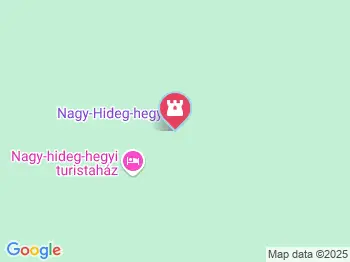 Nagy-Hideg-hegy Szokolya a térképen