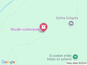 Nezdei szoborpark Szólád a térképen