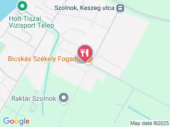 Alcsi Holt-Tisza Étterem Szolnok a térképen